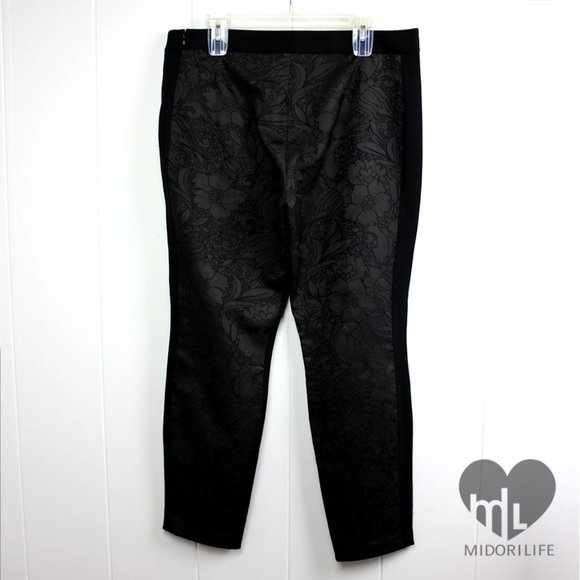 ELIE TAHARI Floral Inlay Matilda Pant - Picture 3 of 8